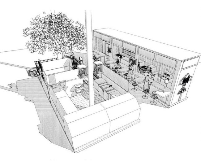 Innenausbau von gastronomischen Räumlichkeiten