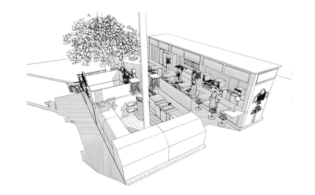 Innenausbau von gastronomischen Räumlichkeiten